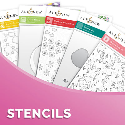 Stencils for Card Making, Scrapbooking, and Paper Crafting