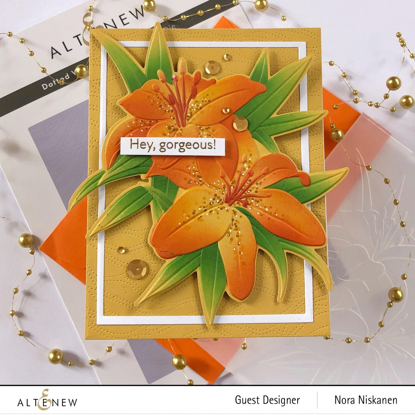 Altenew Die & Stencil Bundle Dotted Waves