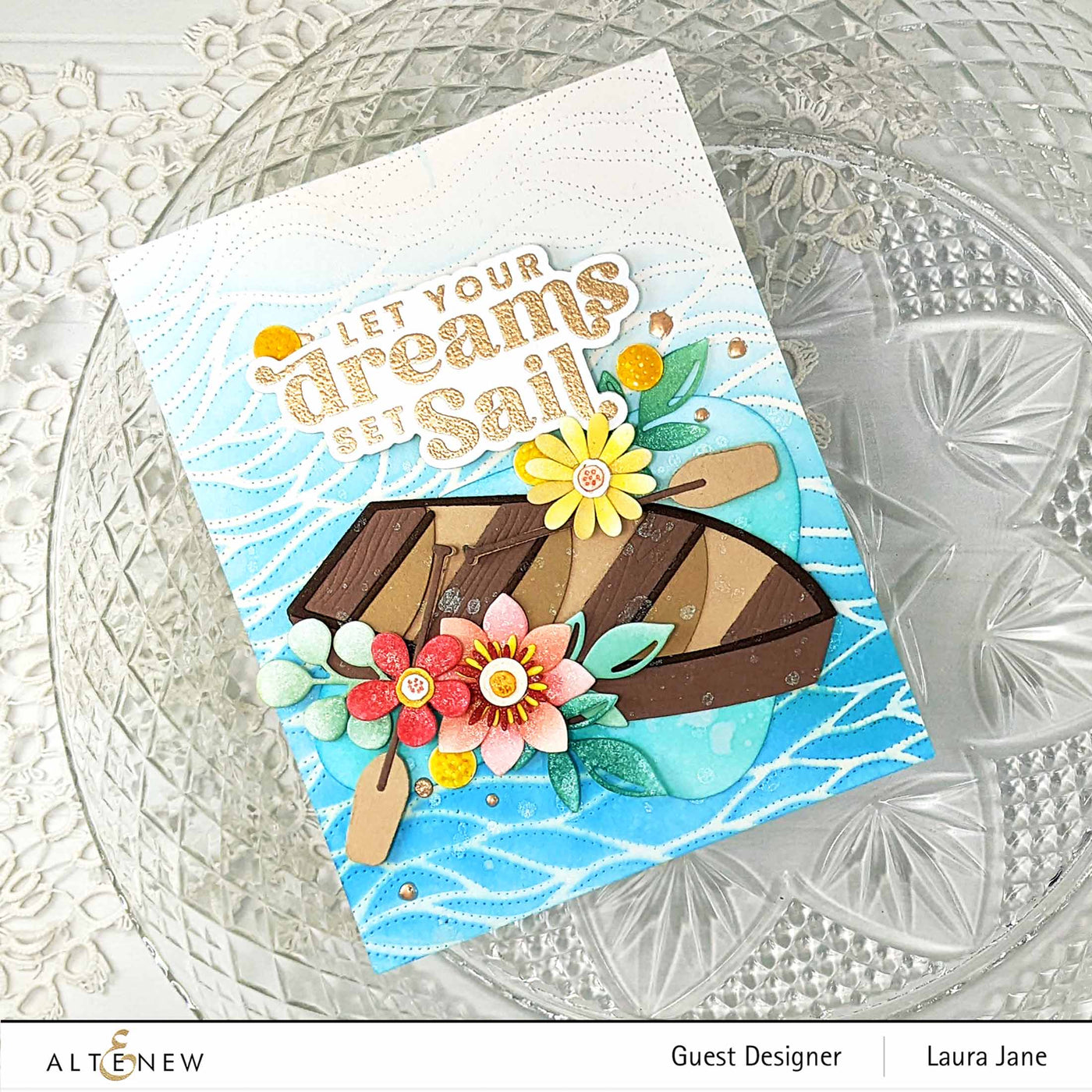 Altenew Die & Stencil Bundle Dotted Waves