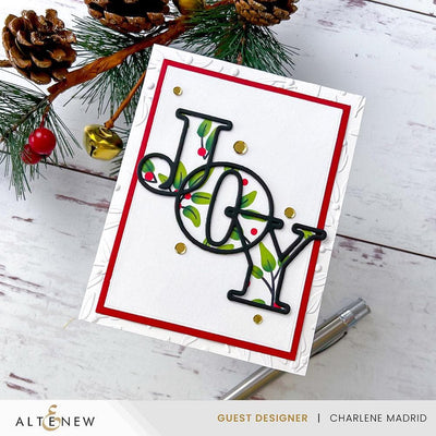 Altenew Die & Stencil & Hot Foil Plate Bundle Joy