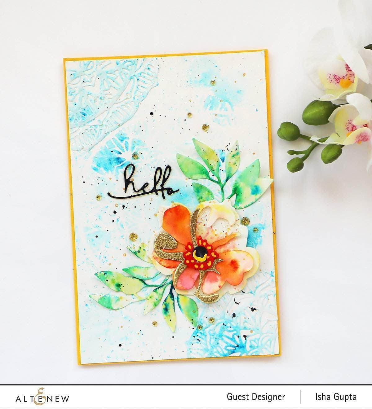 Part A-Glitz Art Craft Co.,LTD Dies Virginia Rose 3D Die Set