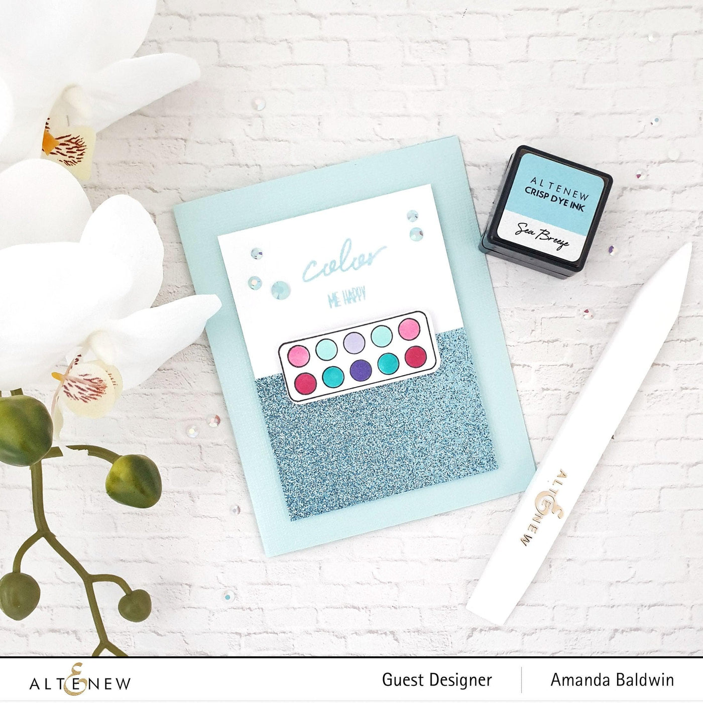 Stewart Superior Inks Sea Breeze Crisp Dye Ink