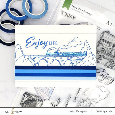 Altenew | Card Making, Scrapbooking & Paper-Crafting Supplies! Stamp & Die Bundle Enjoy Your Journey Stamp & Die Bundle