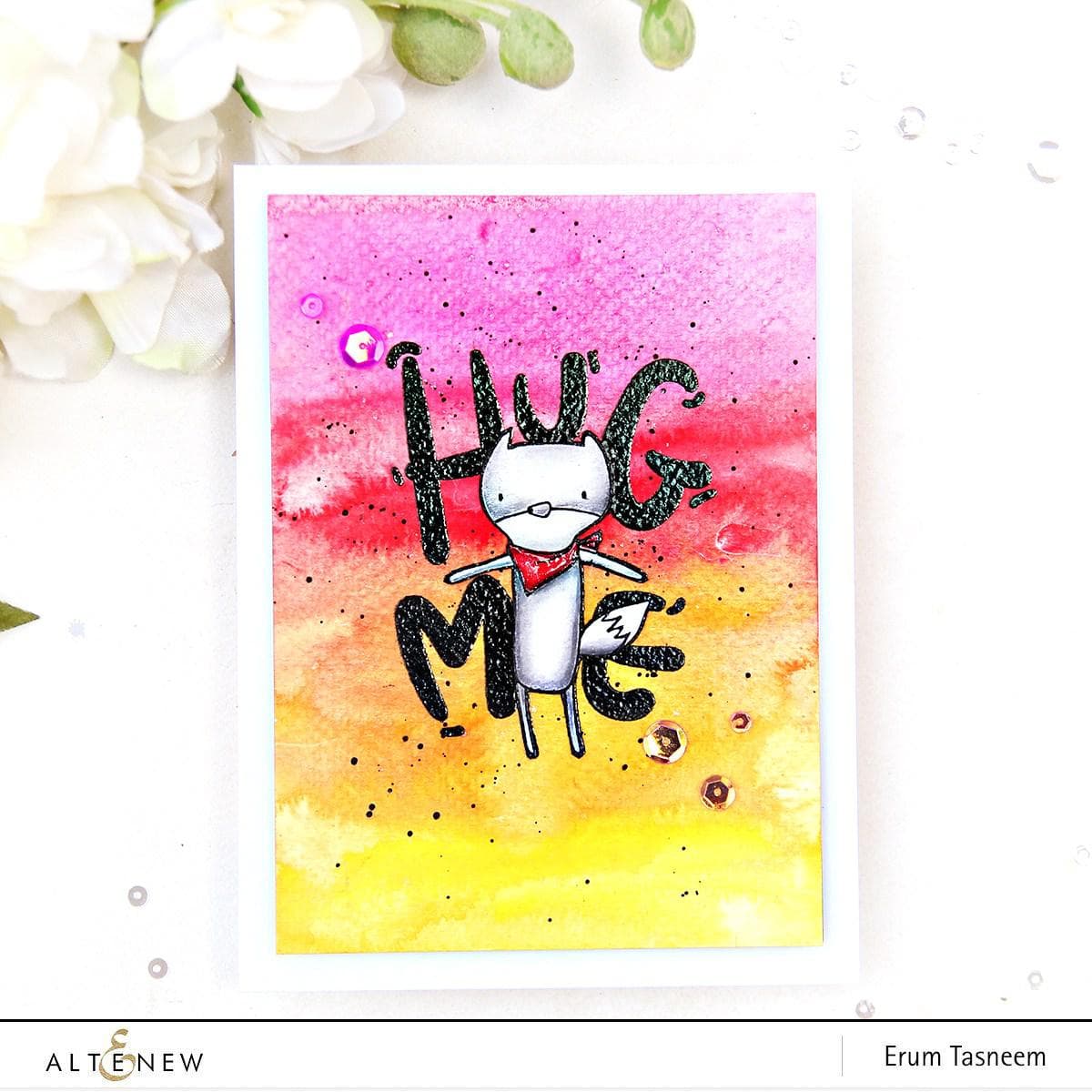 Altenew Stamp & Die Bundle Hug Me Stamp & Die Bundle