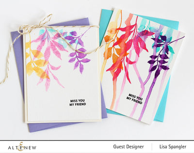 Altenew Stamp & Die Bundle Leaf Clusters Stamp & Die Bundle