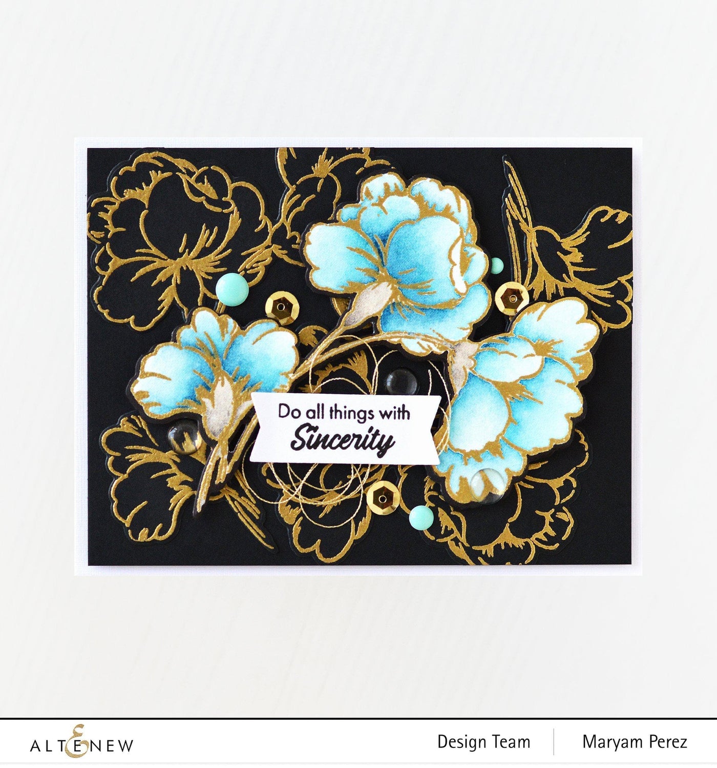 Altenew Stamp & Die Bundle Sweet Flowers Stamp & Die Bundle