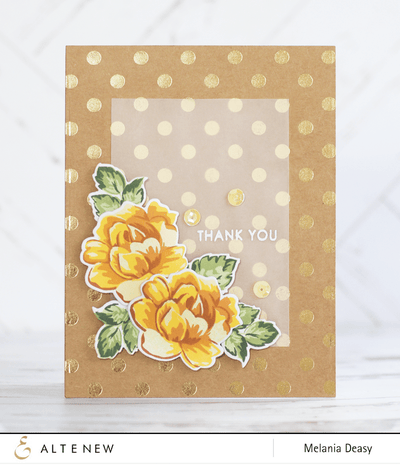 Altenew Stamp & Die Bundle Vintage Flowers Stamp & Die Bundle