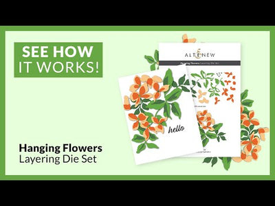 Hanging Flowers Layering Die Set